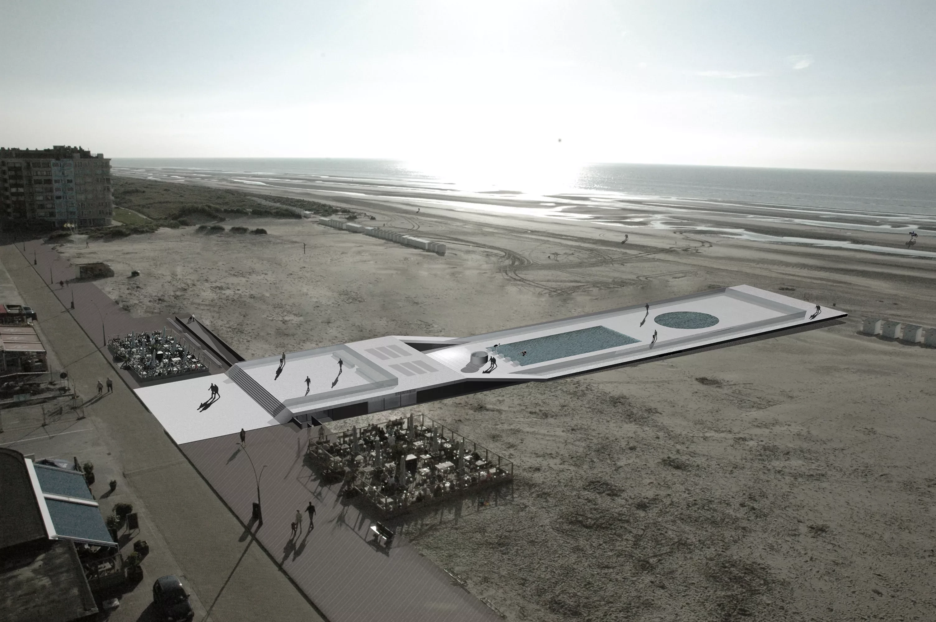 Public swimming pool Oostduinkerke